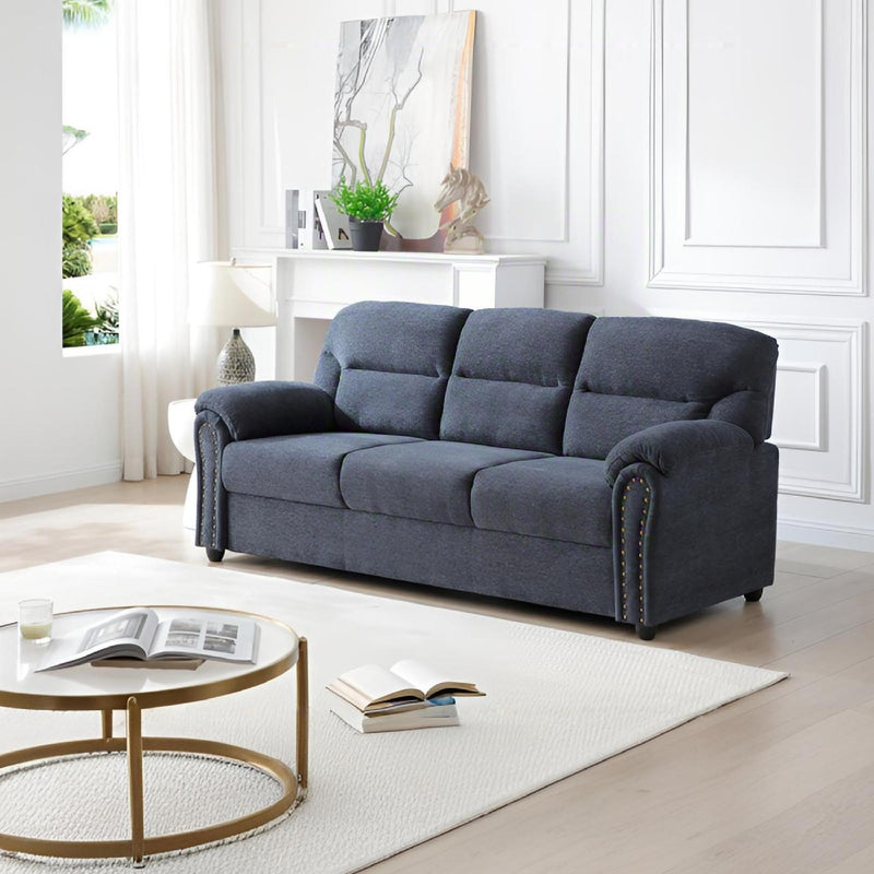 Hamilton - Sofa With Nailhead Trim - R&R Furniture Gallery (Fountain Valley, CA)