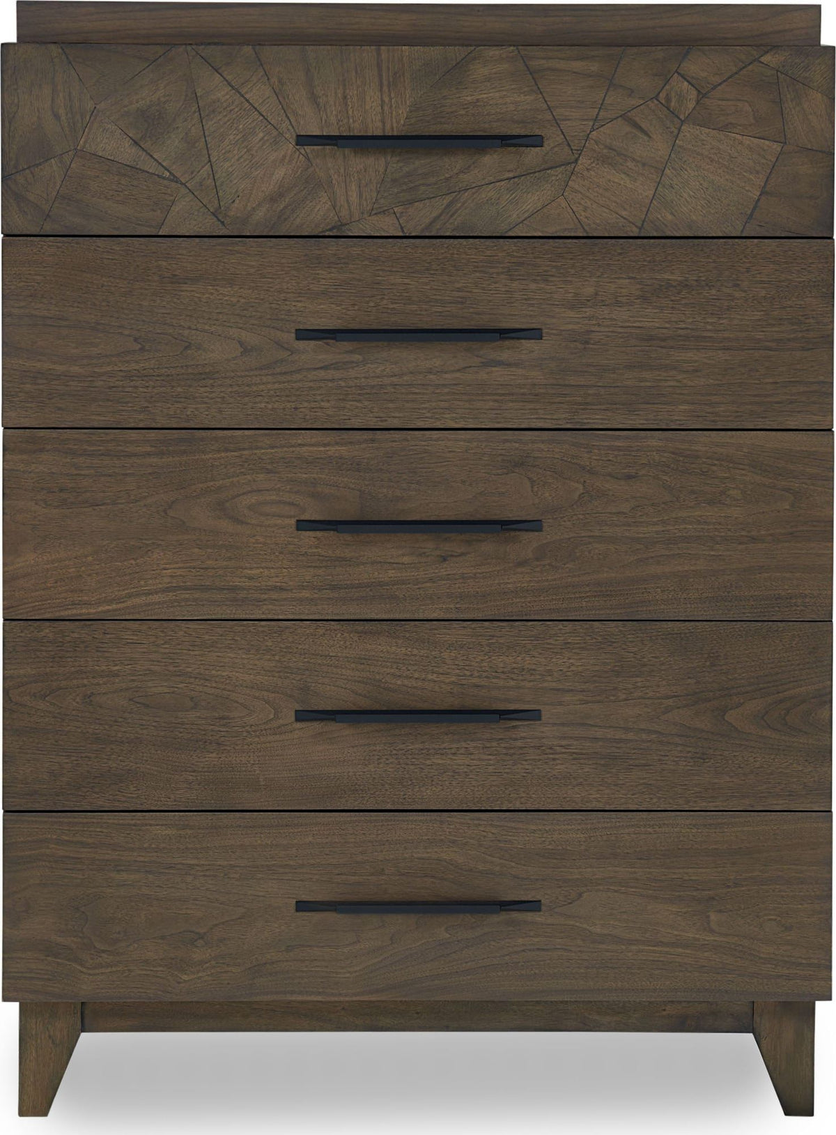 Broderick Five-Drawer Chest  in Wild Oats Brown (2024)