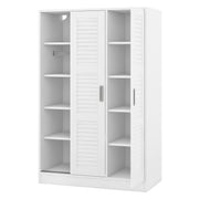 3 Door Shutter Wardrobe & Shelves - R&R Furniture Gallery (Fountain Valley, CA)