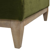 Knox - Square Storage Cocktail Ottoman - Olive Green - R&R Furniture Gallery (Fountain Valley, CA)