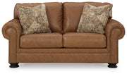 Carianna - Loveseat - Caramel - R&R Furniture Gallery (Fountain Valley, CA)