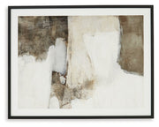 Aldricton - Wall Art - Brown / White - R&R Furniture Gallery (Fountain Valley, CA)