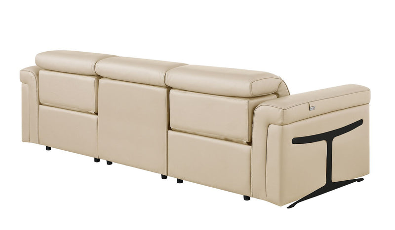 1126 - 3-Piece Modular Power Reclining Sofa In With 2 Power Recliners & Power Headrests