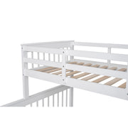 Bunk Bed With Twin Size Trundle, Storage And Guard Rail For Bedroom - R&R Furniture Gallery (Fountain Valley, CA)