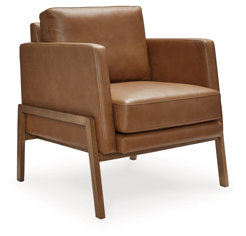 Numund - Accent Chair - Caramel - R&R Furniture Gallery (Fountain Valley, CA)