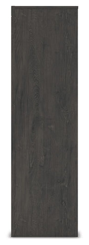 Fraluna - Five Drawer Chest - Charcoal - R&R Furniture Gallery (Fountain Valley, CA)