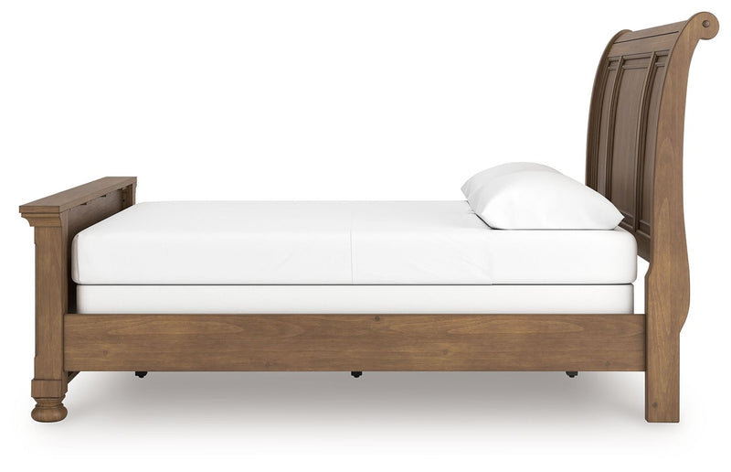 Feddinger - Sleigh Bed - R&R Furniture Gallery (Fountain Valley, CA)