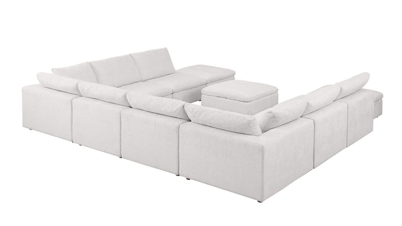 1100 - Top-Grain Italian Leather 11-Piece Sectional With Chaise