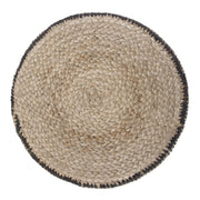 Larissa - Handcrafted Round Braided Pouf - R&R Furniture Gallery (Fountain Valley, CA)