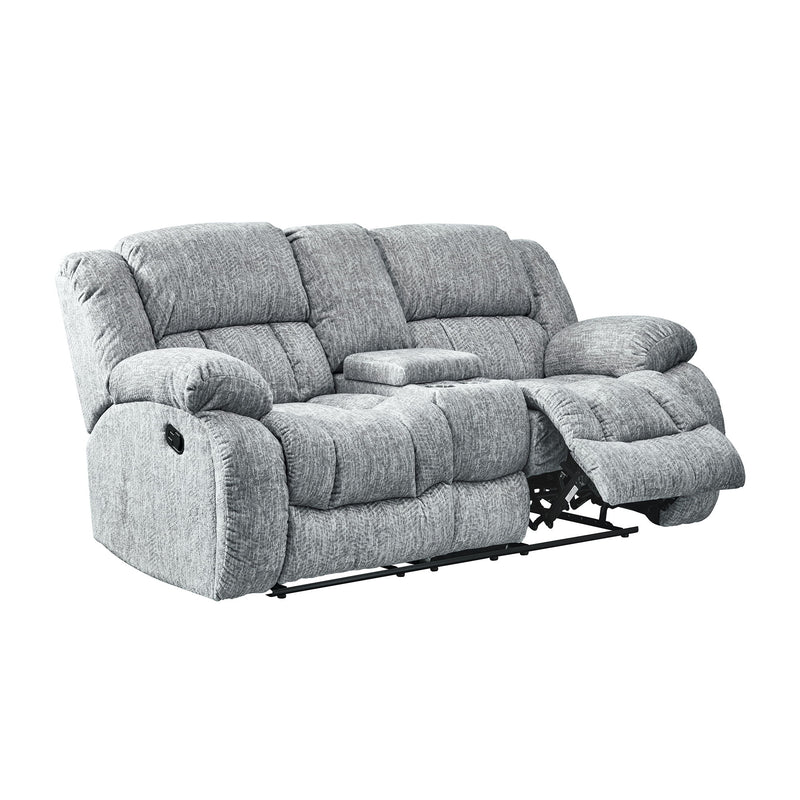 Stonic - Console Reclining Loveseat - R&R Furniture Gallery (Fountain Valley, CA)