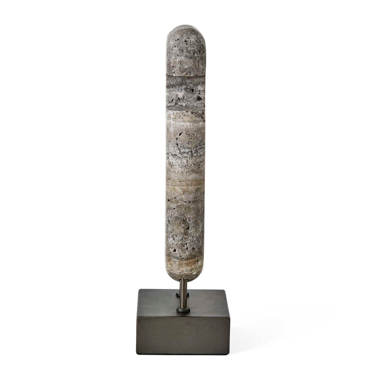 Ancient Lore - Tall Sculpture - Bronze / Gray