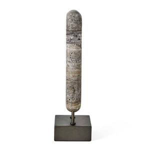 Ancient Lore - Tall Sculpture - Bronze / Gray