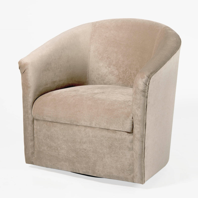 Eden - Swivel Chair With Upholstery And Hardwood Frame - R&R Furniture Gallery (Fountain Valley, CA)