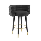Betty - Velvet Barstool - R&R Furniture Gallery (Fountain Valley, CA)