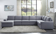 Tifton - 7 Seat Reversible Modular Sectional Sofa Chaise - R&R Furniture Gallery (Fountain Valley, CA)