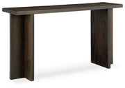 Jalenry - Console Sofa Table - Grayish Brown - R&R Furniture Gallery (Fountain Valley, CA)