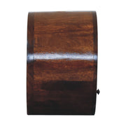 Floating Circle Bedside Table - Chestnut - R&R Furniture Gallery (Fountain Valley, CA)