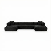 Tarra - Fluffy Oversized Corduroy Modular Sectional - R&R Furniture Gallery (Fountain Valley, CA)