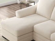 Lango - Sofa Chaise - Jute - R&R Furniture Gallery (Fountain Valley, CA)