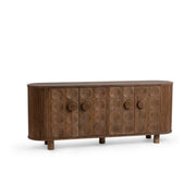 Lyle - 4 Dorr Cabinet - Artisan Brown - R&R Furniture Gallery (Fountain Valley, CA)