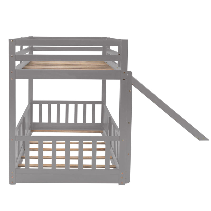 Functional Bunk Bed & Convertible Ladder And Slide - R&R Furniture Gallery (Fountain Valley, CA)