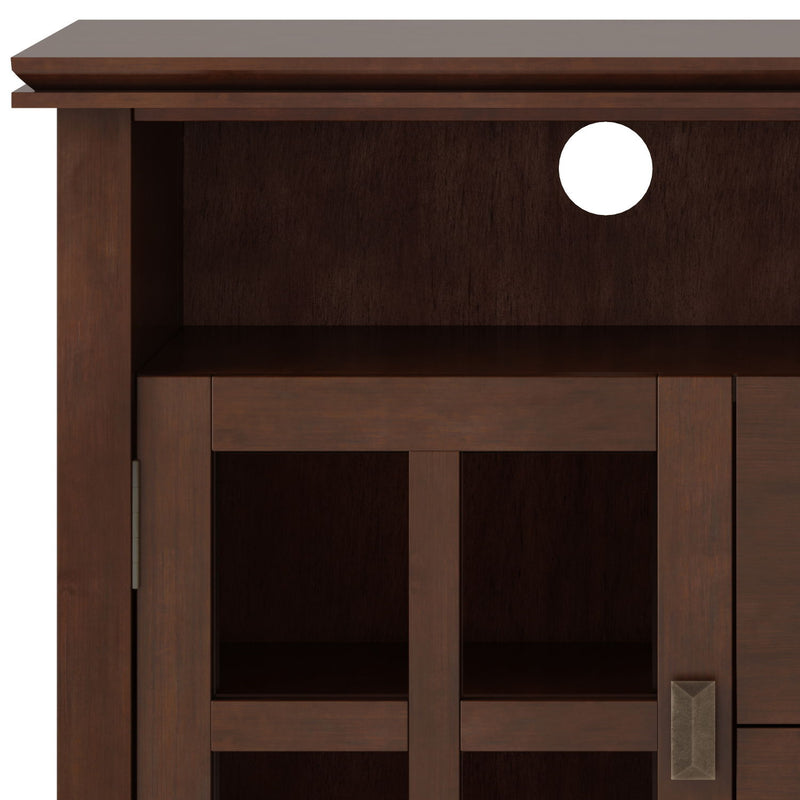 Artisan - TV Media Stand, Handcrafted - Russet Brown - R&R Furniture Gallery (Fountain Valley, CA)
