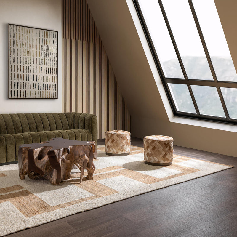 Sasha - Accent Stool - Canyon Dust - R&R Furniture Gallery (Fountain Valley, CA)