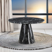 Hollis - Dining Table With Engineered Stone Top - Engineered Stone - R&R Furniture Gallery (Fountain Valley, CA)