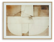 Corlain - Wall Art - Brown / Tan / White - R&R Furniture Gallery (Fountain Valley, CA)