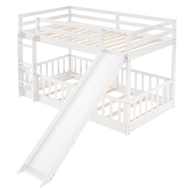 Functional Bunk Bed & Convertible Ladder And Slide - R&R Furniture Gallery (Fountain Valley, CA)