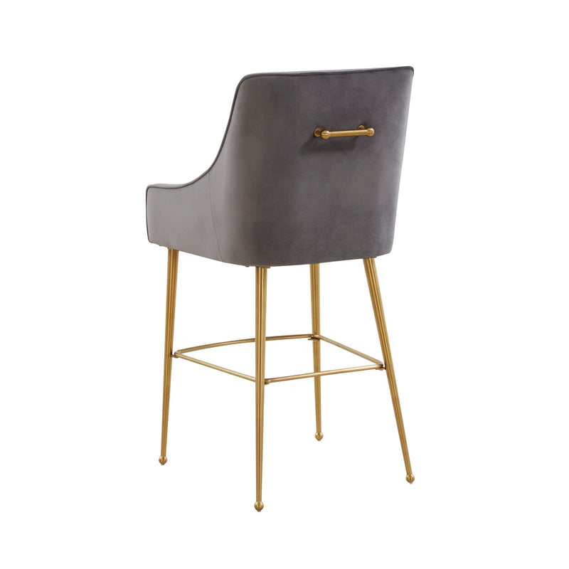 Beatrix - Velvet Stool - R&R Furniture Gallery (Fountain Valley, CA)