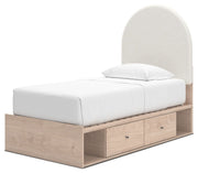 Arloster - Upholstered Panel Bed - R&R Furniture Gallery (Fountain Valley, CA)