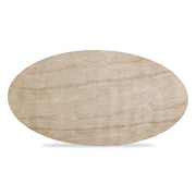 Sonia - Indoor / Outdoor Concrete Coffee Table - Faux Travertine - R&R Furniture Gallery (Fountain Valley, CA)