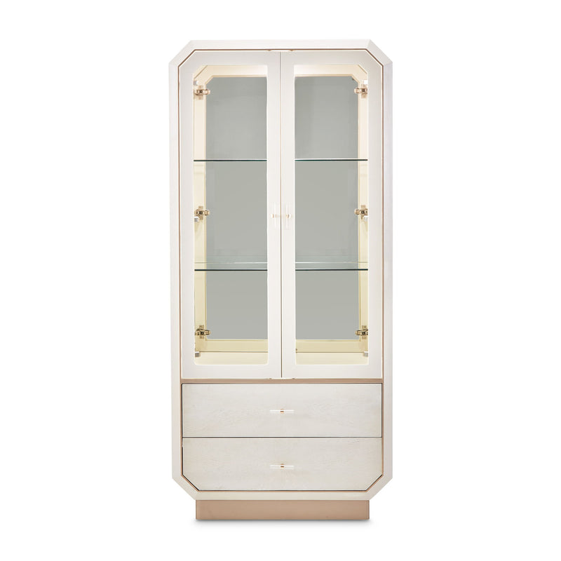 La Rachelle - Display Cabinet - Champagne - R&R Furniture Gallery (Fountain Valley, CA)