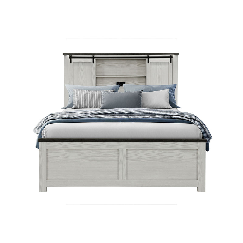 Avery - Bed With Bookcase Headboard - R&R Furniture Gallery (Fountain Valley, CA)