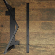 Simpli-Home Watkins sturdy dining table with wood finish and rectangular tabletop, ideal for kitchen or dining room use.