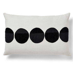 Spot On - Pillow - Black / White