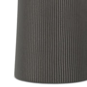 Hughes - Cast Aluminum Side Table - Black - R&R Furniture Gallery (Fountain Valley, CA)