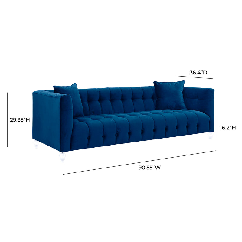 Bea - Velvet Sofa - R&R Furniture Gallery (Fountain Valley, CA)