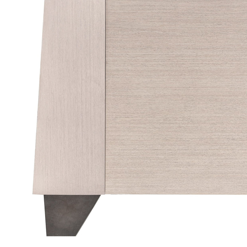 Fantosini - King Tufted Panel Bed - Silver Mist - R&R Furniture Gallery (Fountain Valley, CA)