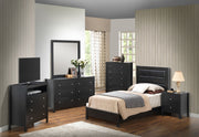 Transitional Modern Design Bed - R&R Furniture Gallery (Fountain Valley, CA)