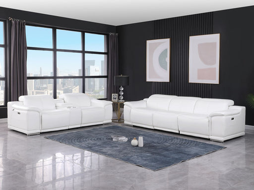 9762 - 6-Piece Modular Power Reclining Sofa And Console Loveseat Set With 5 Power Recliners In - R&R Furniture Gallery (Fountain Valley, CA)