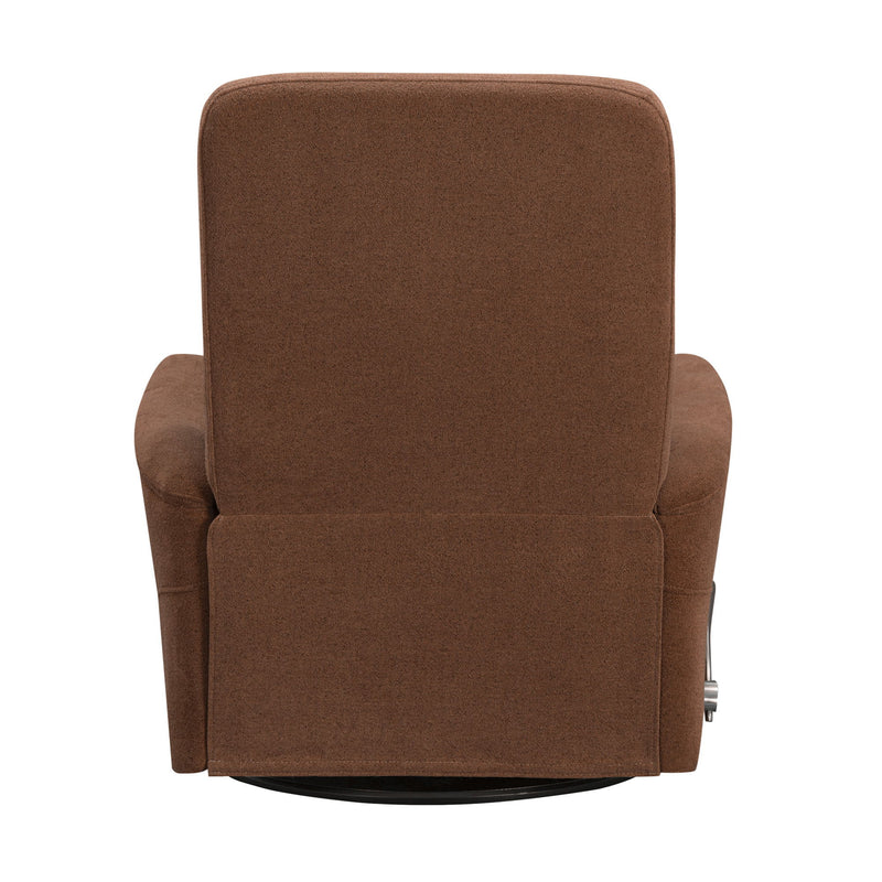 Gemini - Manual Swivel Glider Recliner - R&R Furniture Gallery (Fountain Valley, CA)