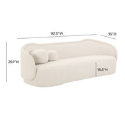 Circe - Textured Velvet Sofa - R&R Furniture Gallery (Fountain Valley, CA)