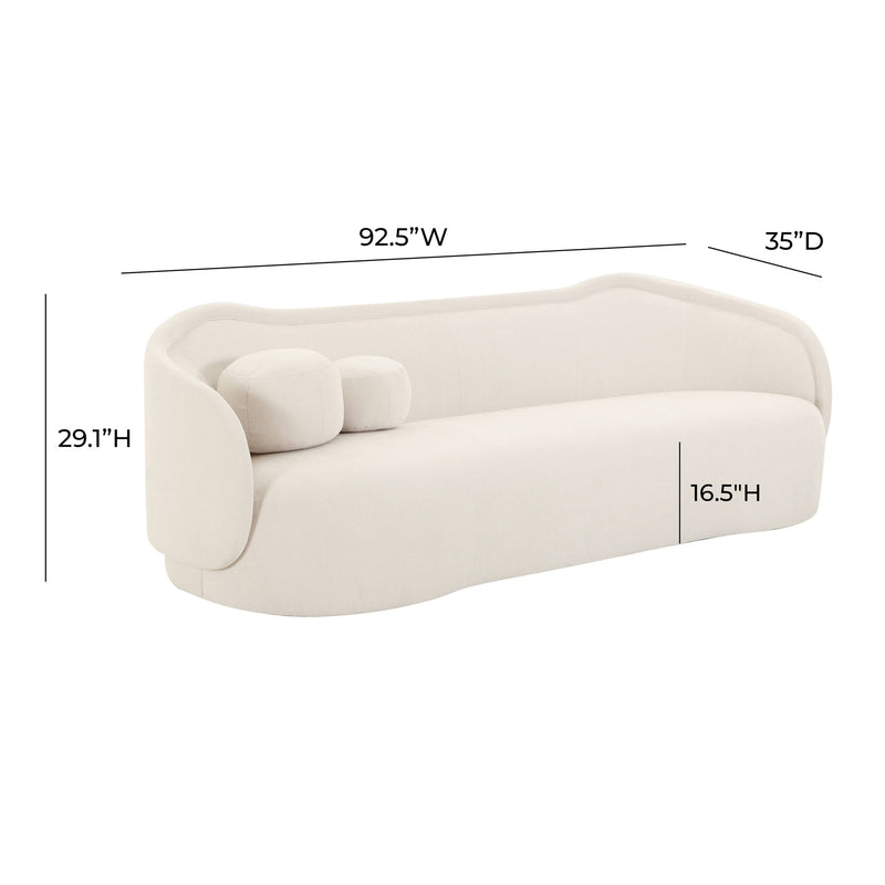 Circe - Textured Velvet Sofa - R&R Furniture Gallery (Fountain Valley, CA)