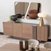 Bristol Point - Console Table - Saddle Brown - R&R Furniture Gallery (Fountain Valley, CA)