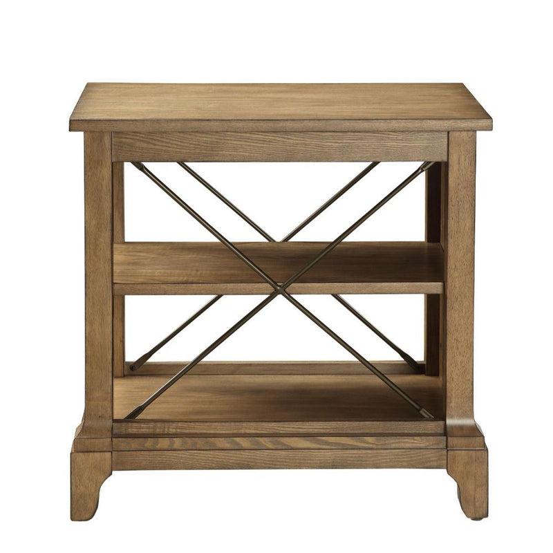 Hiroko - End Table - Oak - R&R Furniture Gallery (Fountain Valley, CA)