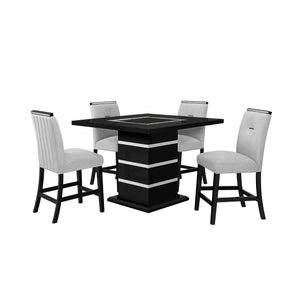 Ariya - Bar Stools (Set of 2) - Black / Gray