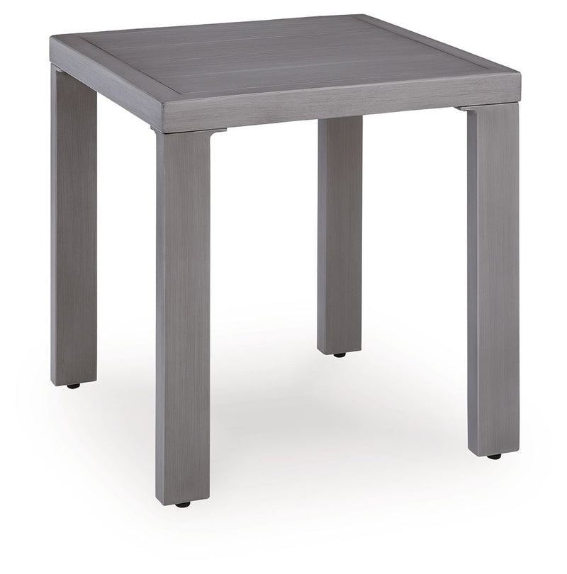 Half Moon Beach - Square End Table - Gray - R&R Furniture Gallery (Fountain Valley, CA)