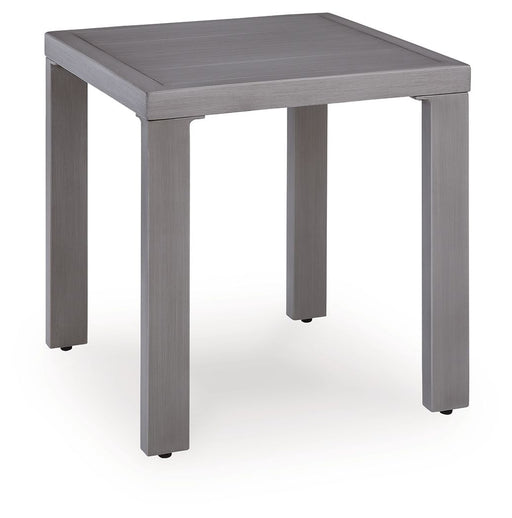 Half Moon Beach - Square End Table - Gray - R&R Furniture Gallery (Fountain Valley, CA)